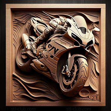 3D модель Yamaha YZF R1M (STL)